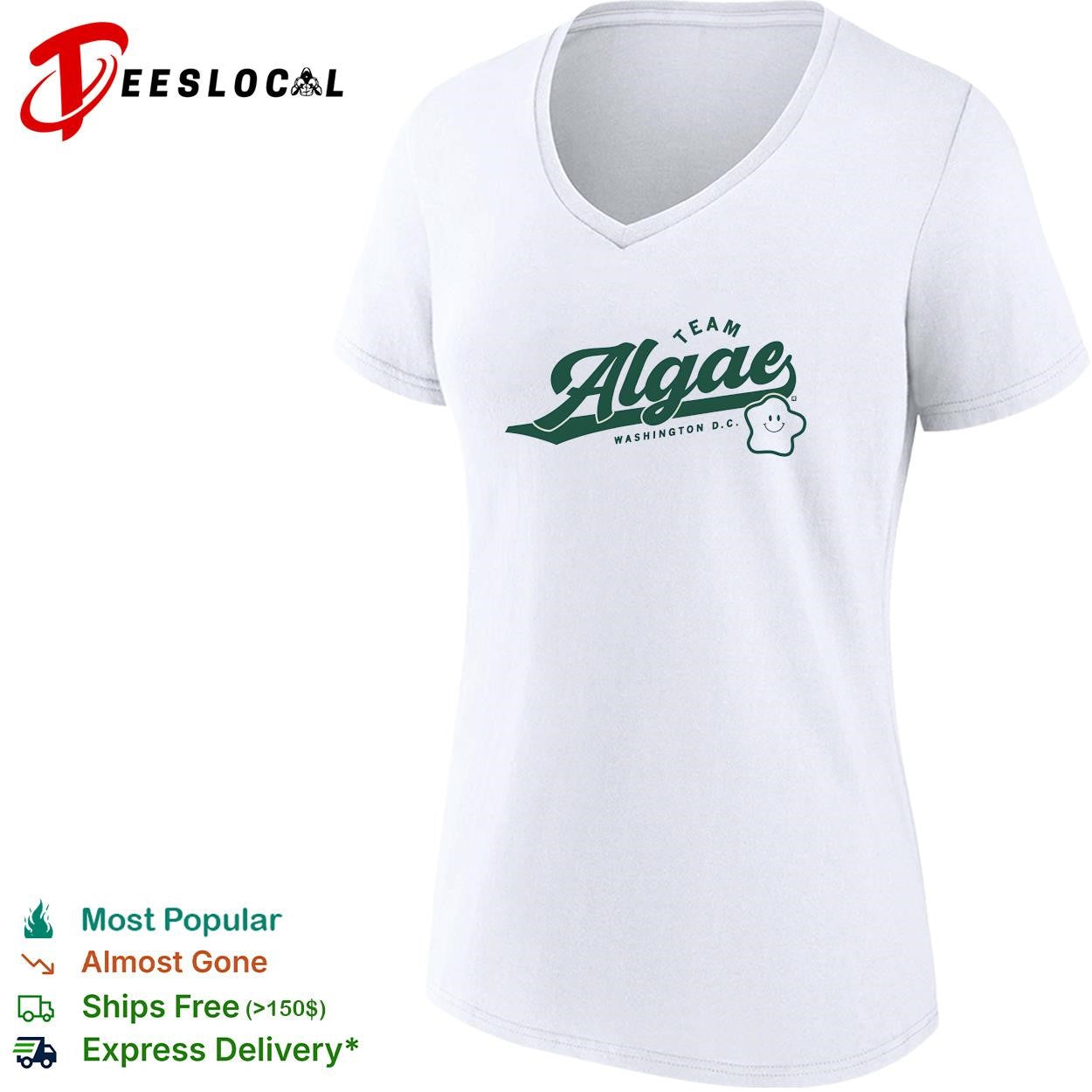 Team Algae Washington DC cute star shirt