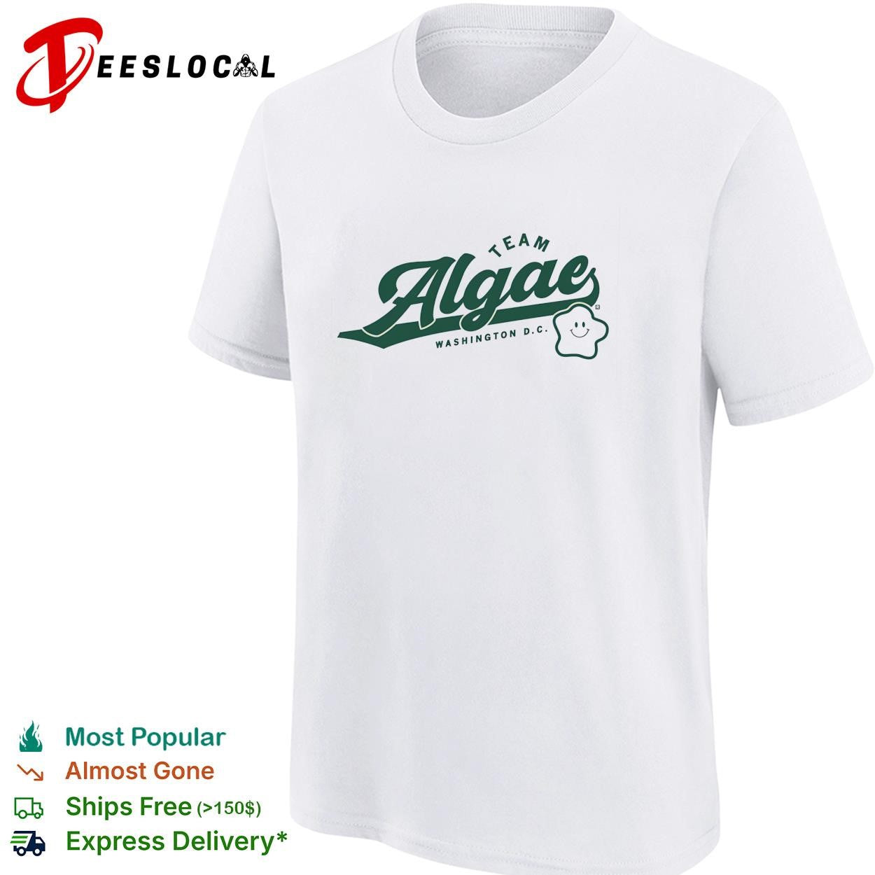 Team Algae Washington DC cute star shirt