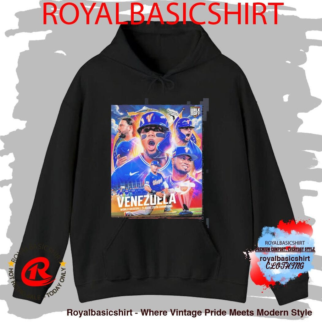 Team Venezuela Defeat Team USA To Become World Baseball Classic 2026 Champions First Time Ever T-Shirt