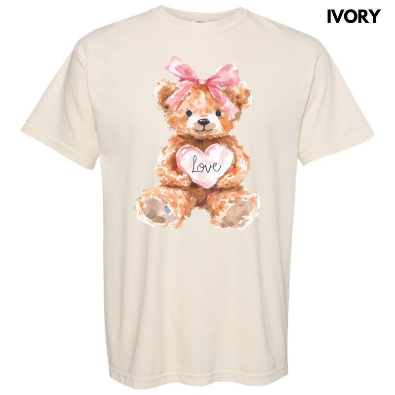 Teddy Bear Love Comfort Colors 'NLB' Shirt Hoodie Sweatshirt