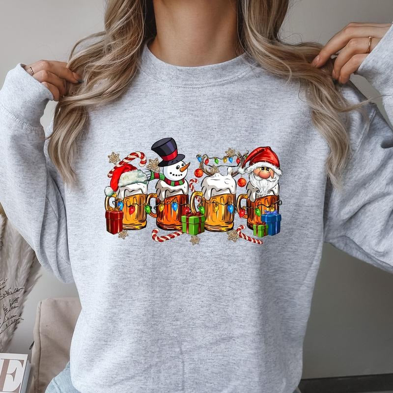 Holiday Brew Crewneck Sweatshirt/Tee Casual Comfort Hoodie | PrintMintTees.com