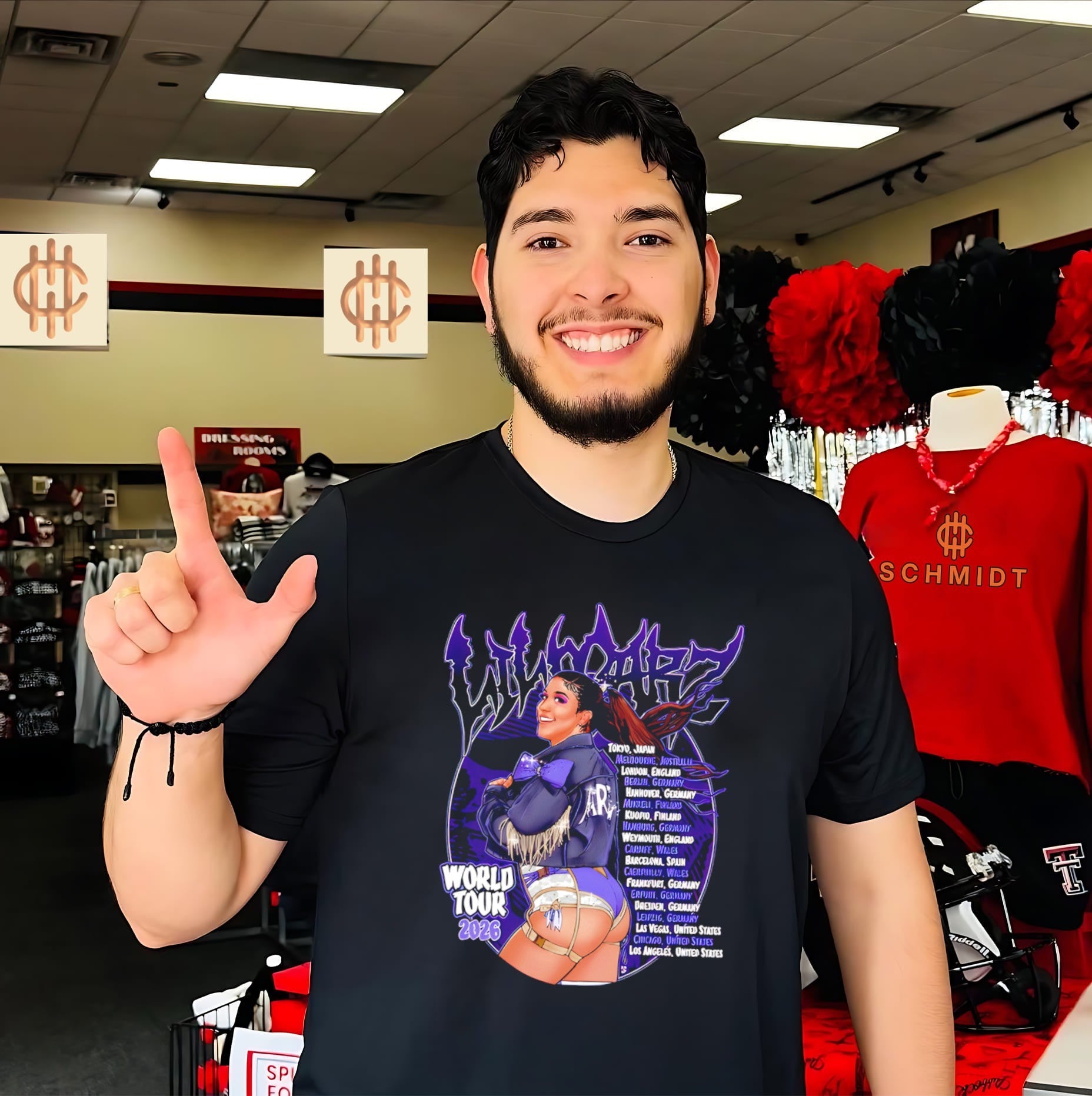 Tees Lil’ Marz World Tour 26 vintage shirt