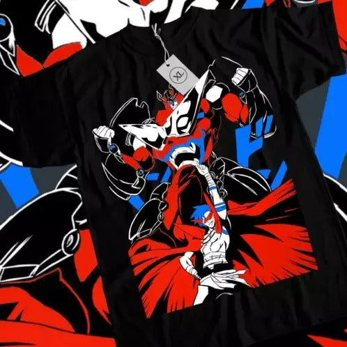 Tengen Toppa T-shirt Gurren Lagann Kamina Anime Manga Black Gifts Shirt All Size Hoodie Sweatshirt | PrintMintTees.com