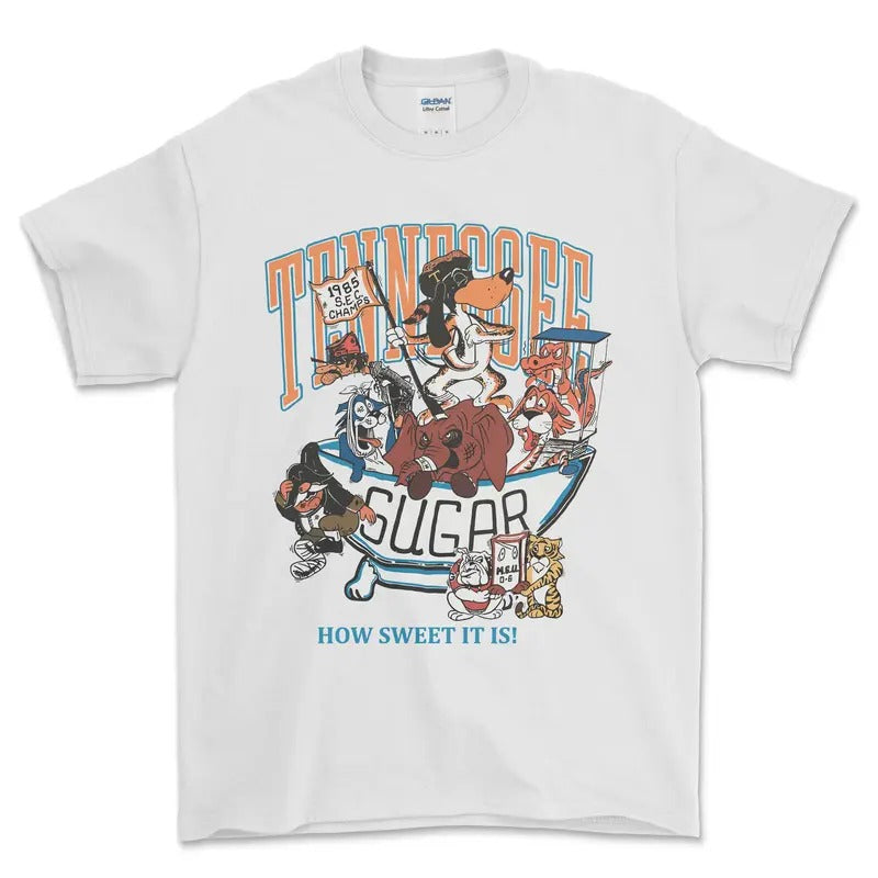 Tennessee Vols SEC Champions 1985 T-Shirt, graphic vintage sports tees for men Hoodie Sweatshirt | PrintMintTees.com