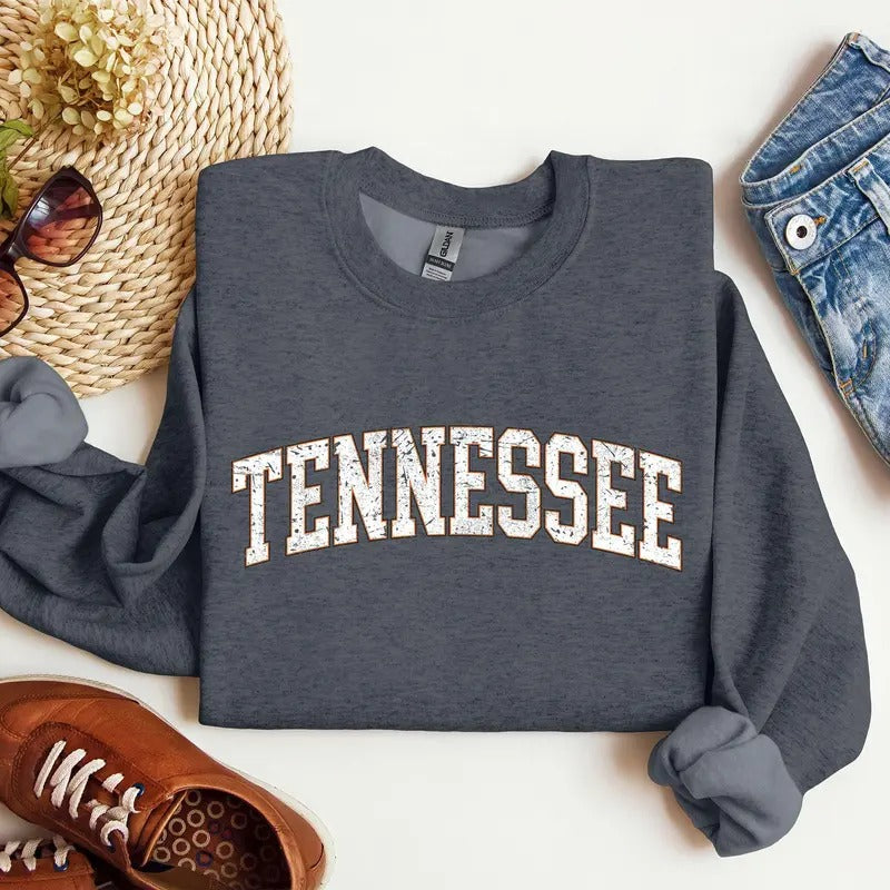 Tennessee, Football, Sports, Game Day, Big Game, Touchdown, Tailgate Party, University, College, State Sweatshirt,...