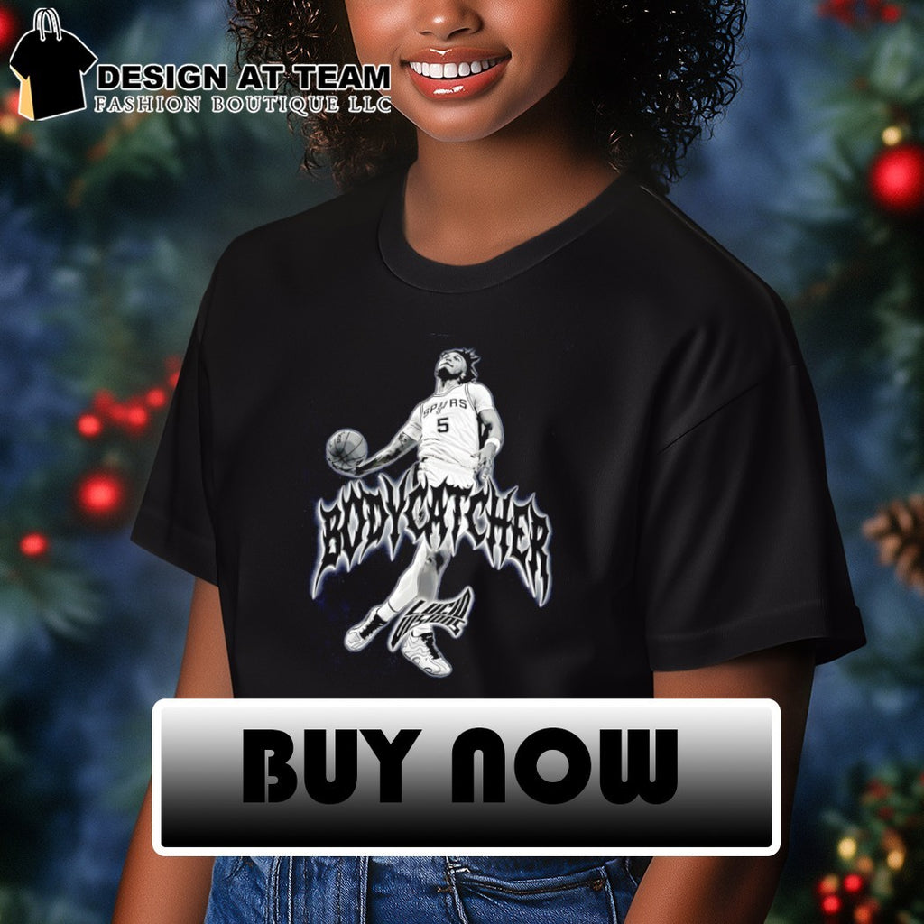 Terquavion Smith San Antonio Spurs Bodycatcher Lucid Visions basketball NBA 2026 shirt