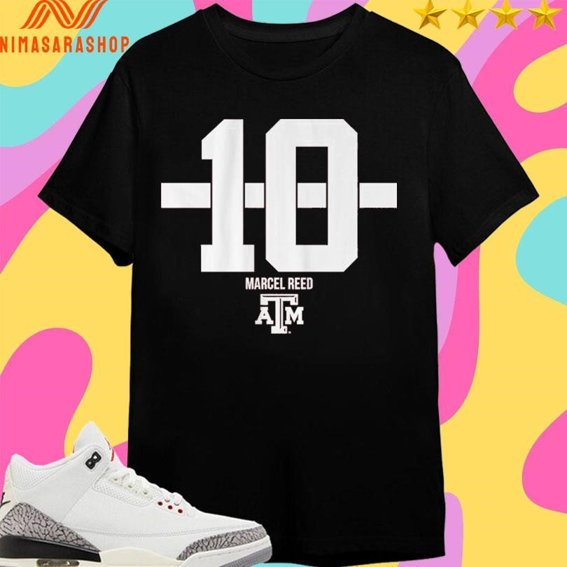 Texas A&amp;M Aggies Football Marcel Reed 10 Stripe Shirts