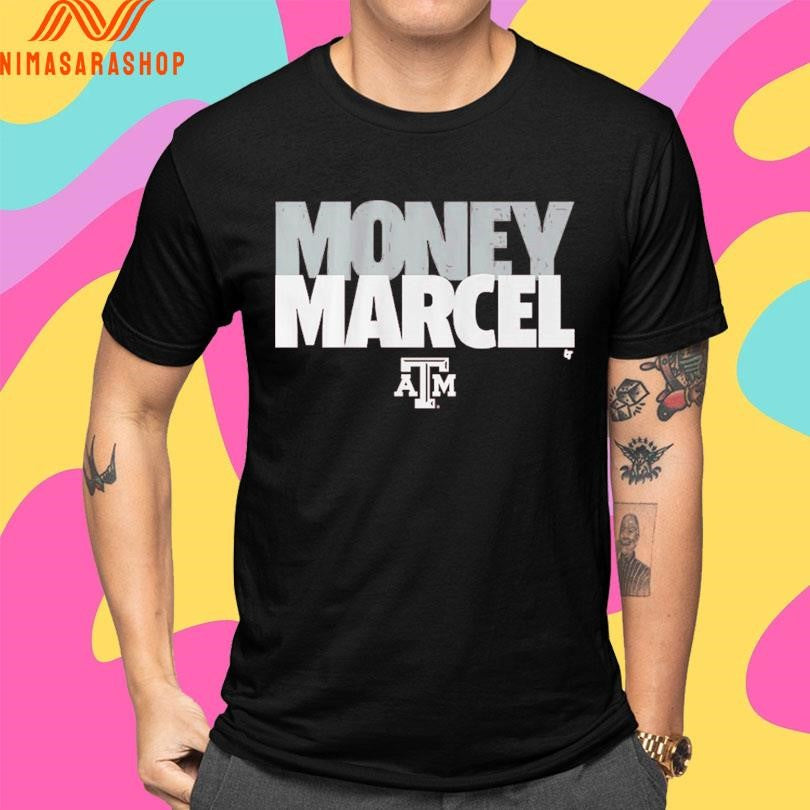 Texas A&amp;M Aggies Football Money Marcel Reed Shirts