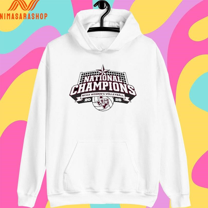 Texas A&amp;M Volleyball 2025 National Champions Ncaa Women’s Volleyball Logo Shirts