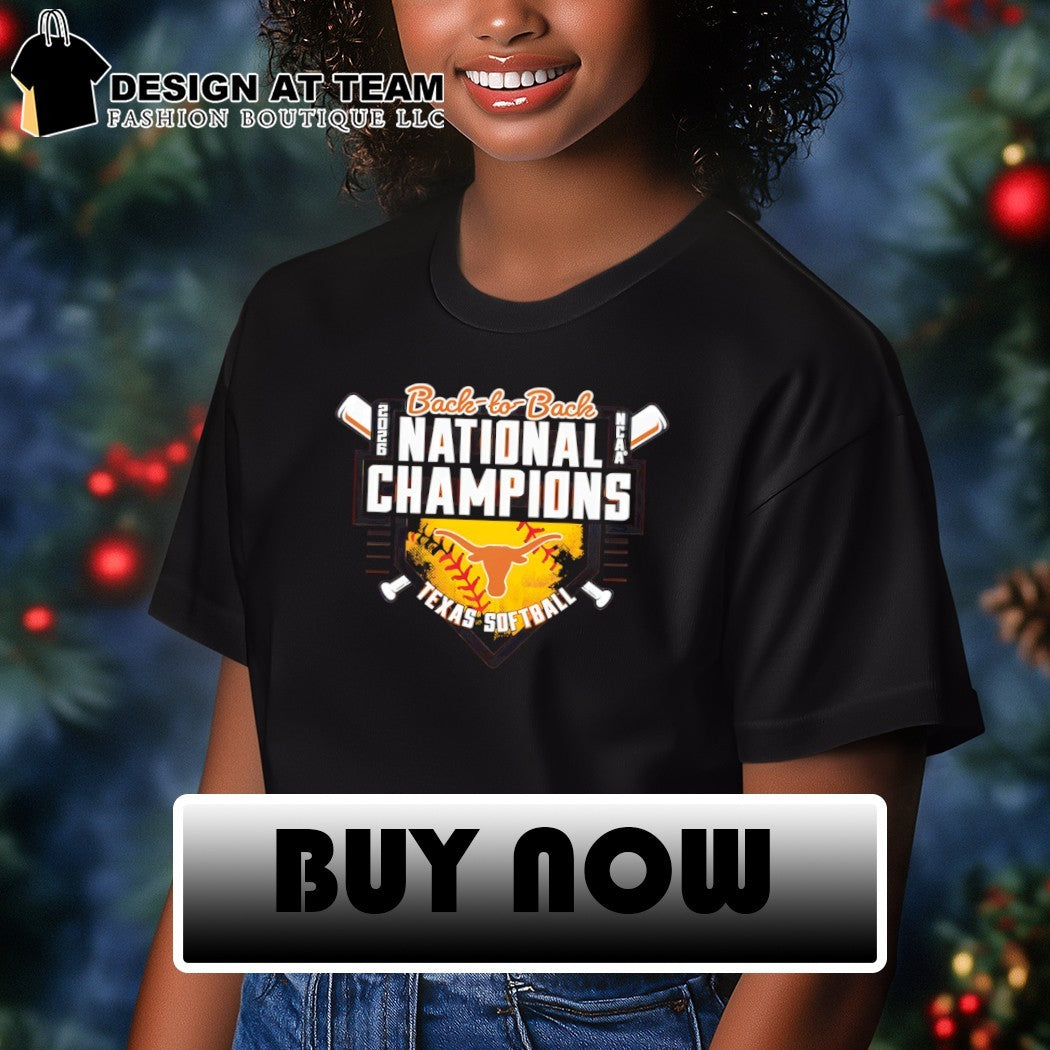 Texas Longhorns 2026 NCAA Softball Women’s College World Series Back-to-Back National Champions shirt