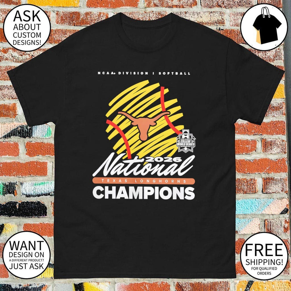 Texas Longhorns 2026 NCAA Softball Women’s College World Series Champions Clutch Player shirt