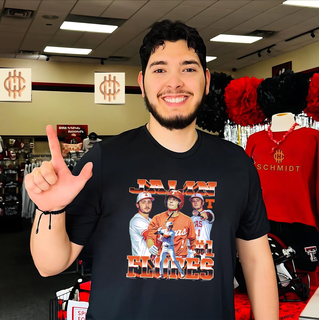 Texas Longhorns Jalin Flores vintage shirt