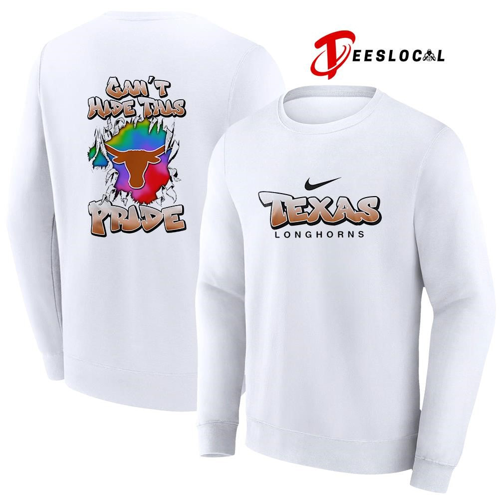 Texas Longhorns x NCAA Pride month can’t hide this shirt