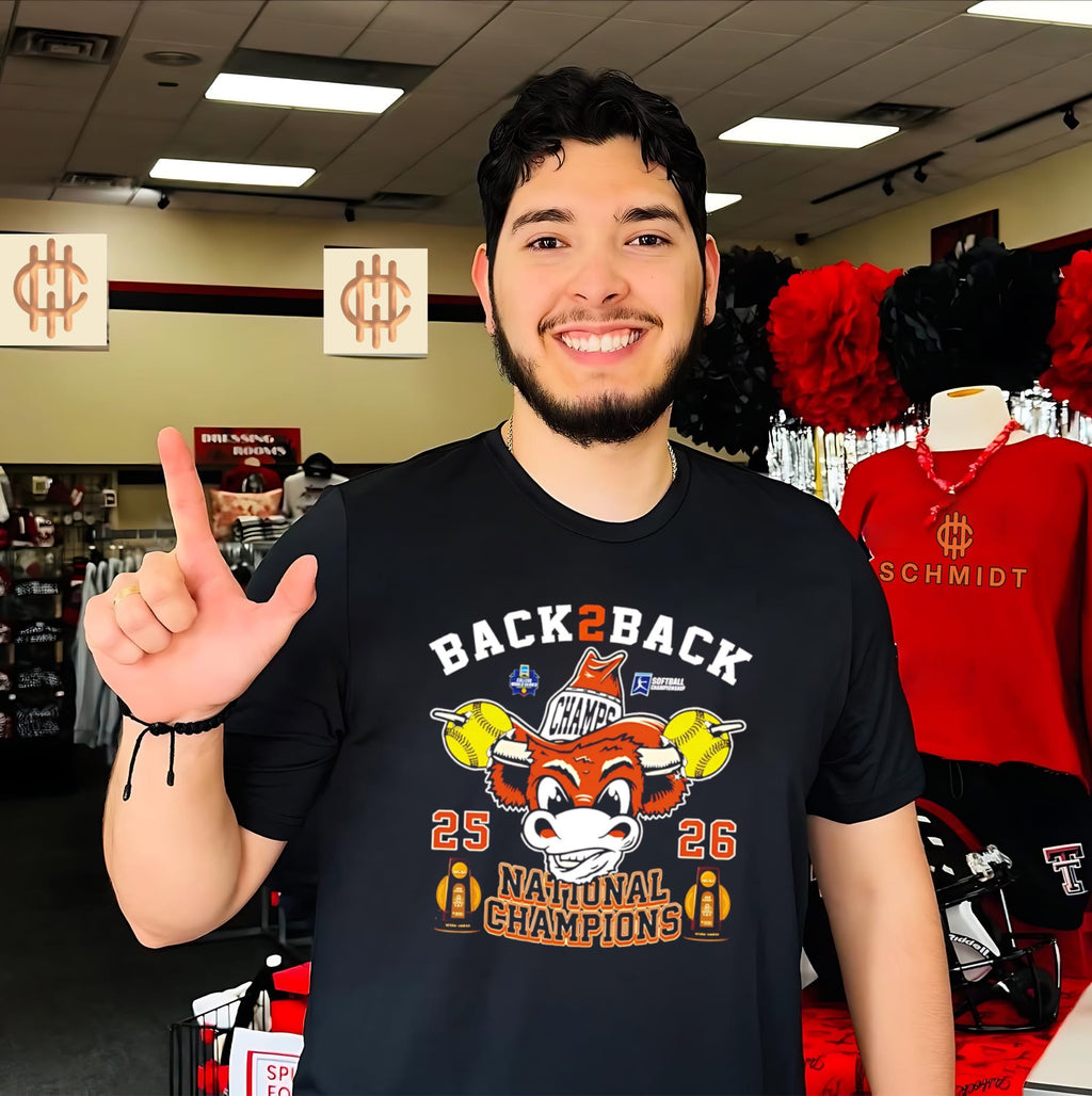 Texas Softball 2026 WCWS National Champions B2B shirt