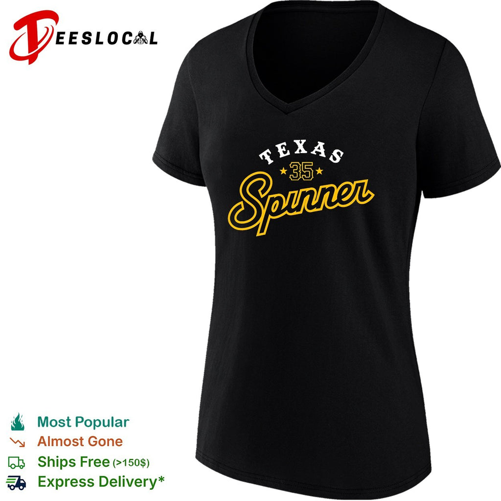 Texas Spinner 35 Pittsburgh Pirates baseball shirt