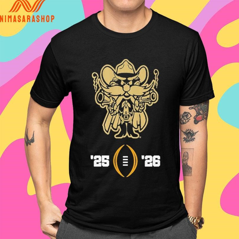 Texas Tech Red Raiders Football 2025-2026 College Football Playoff Shirts