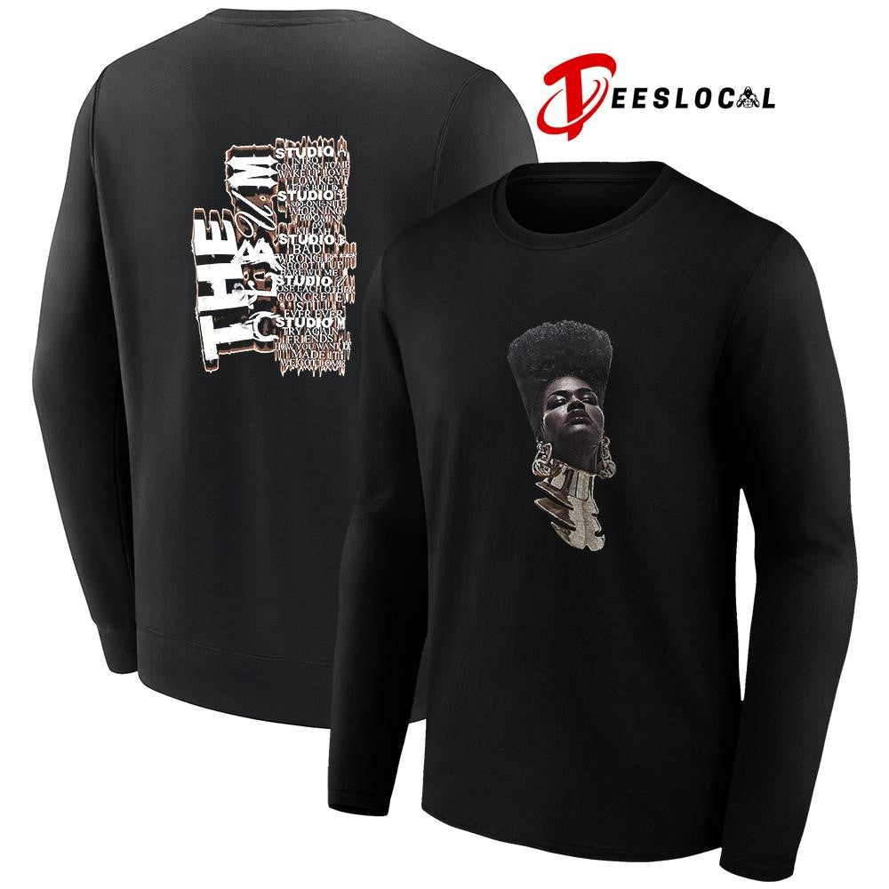 Teyana Taylor the album portrait tracklist graphic shirt