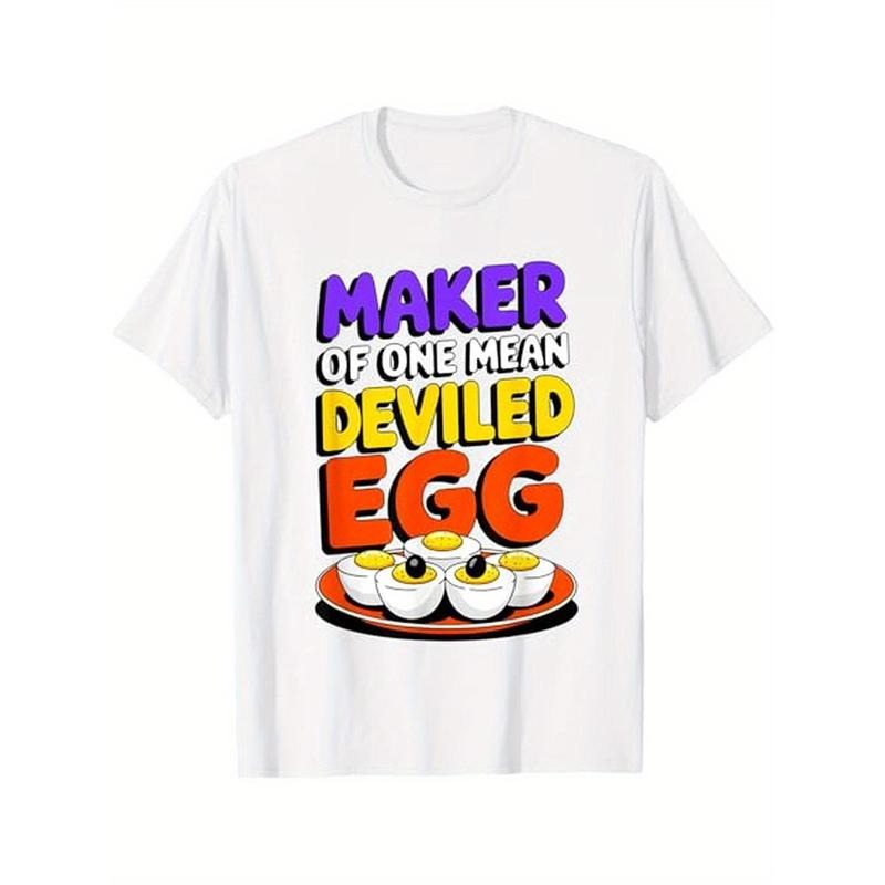 Thanksgiving Best Deviled Eggs Maker Mean Deviled Egg Lovers T-Shirt, 100% Cotton, Gift for Men Women Dad Mom Friends,...