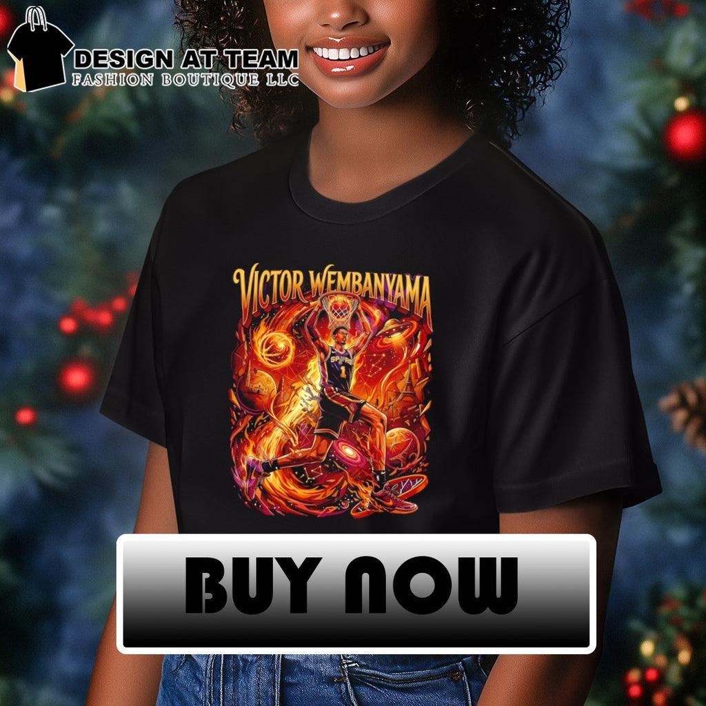 The Alien UFO Space Victor Wembanyama dunk San Antonio Spurs Basketball vintage shirt