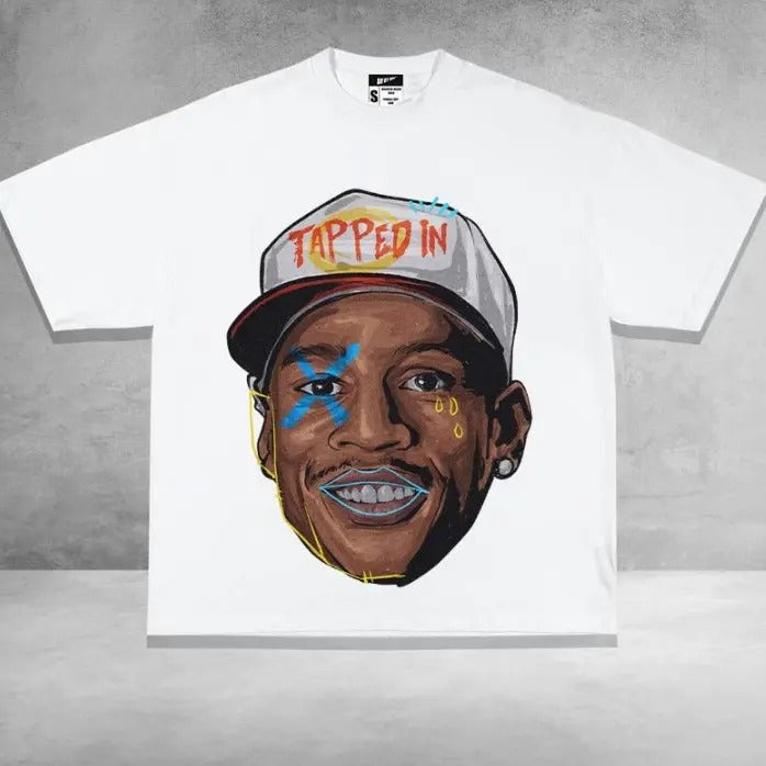 "The Answer" Big Face Art Graphic T-Shirt Hoodie Sweatshirt | PrintMintTees.com