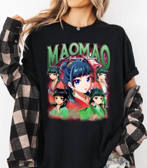 The Apothecary Diaries Maomao T-Shirt, Apothecary Tshirt, Anime Shirt, Men Shirt, Women Shirt Hoodie Sweatshirt