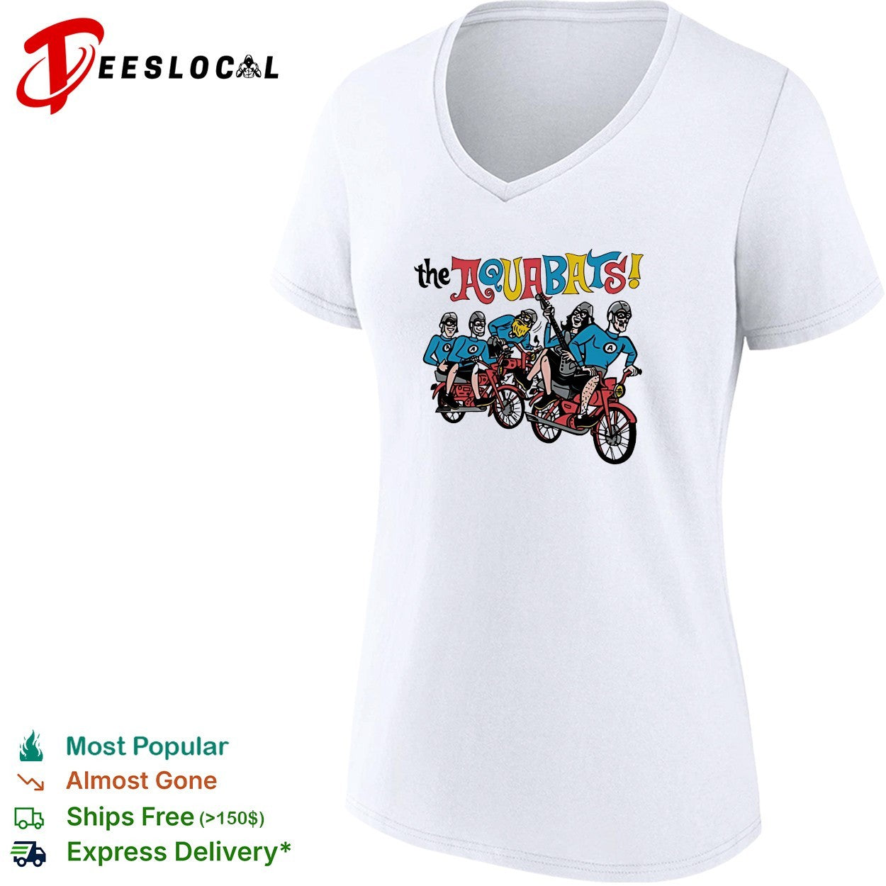 The Aquabats band concert adventure shirt
