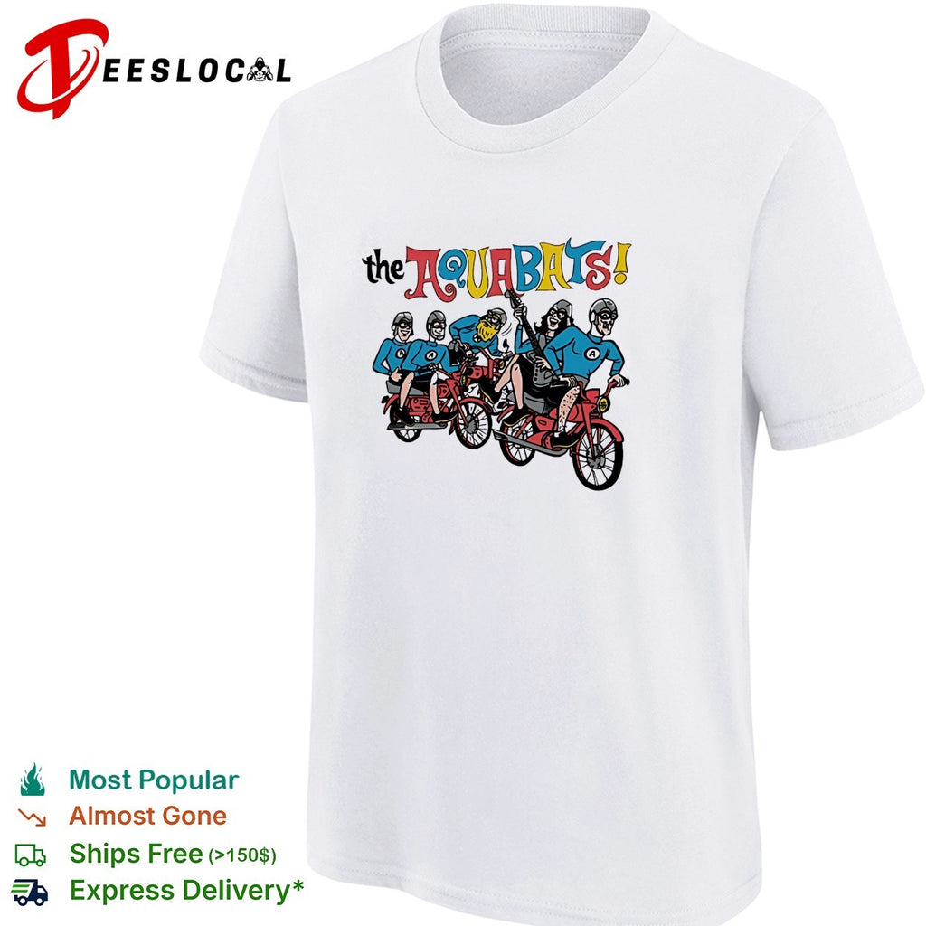 The Aquabats band concert adventure shirt