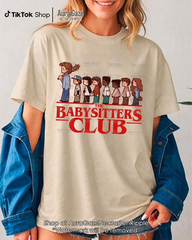 The Babysitter Club Comfort Colors Unisex Tshirt
