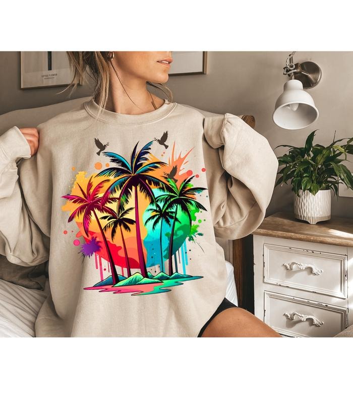 The Beach Club Shirt Summer Aesthetic Beach Shirt Retro Beach Girl Funny Sarcastic Mom Beach Cutesy 2 Hoodie Sweatshirt