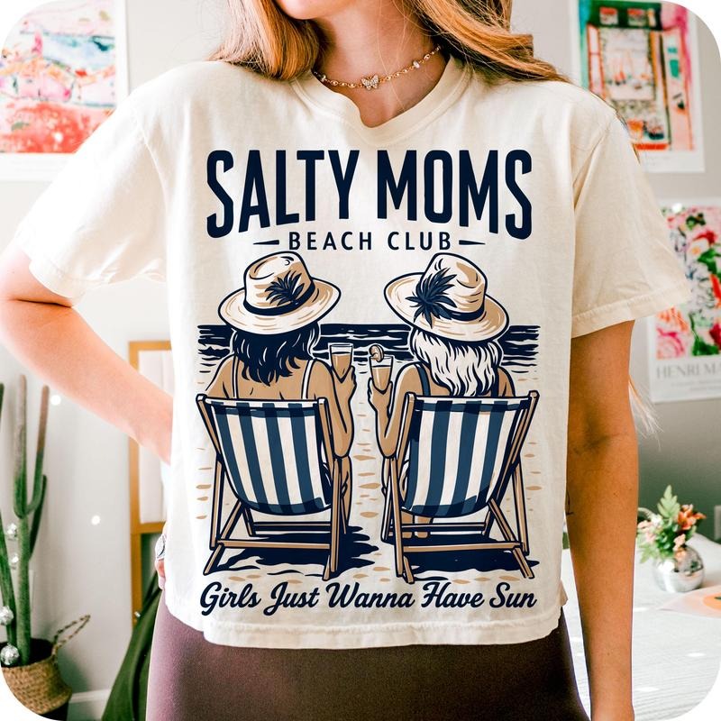 The Beach Club Shirt Summer Aesthetic Beach Shirt Retro Beach Girl Funny Sarcastic Mom Beach Cutesy Hoodie Sweatshirt
