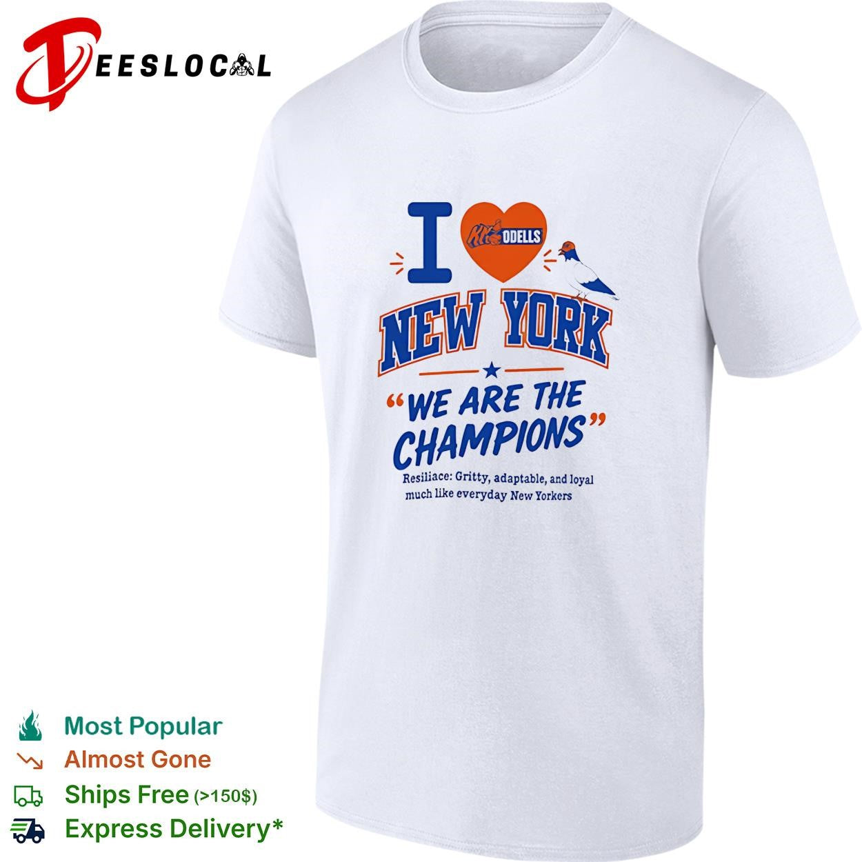 The Champions Knicks Pigeon Mitchell Modell shirt