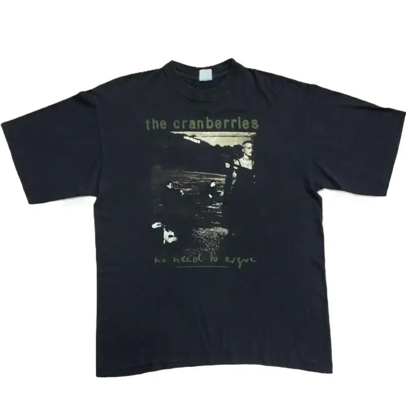 The Cranberries 1995 No need to argue T-shirt, Vintage 90s style top clothing, Unisex graphic Streetwear shirts Hoodie...