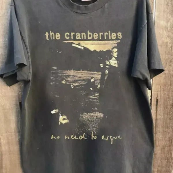 The Cranberries 1995 Tour Vintage Cotton Unisex Charcoal Unisex T-shirt Hoodie, Sweatshirt | PrintMintTees.com