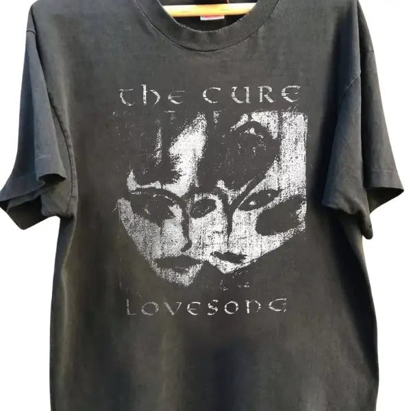 The Cure Band 90s Shirt, the Cure Love Song Album unisex cotton TShirt Hoodie Sweatshirt | PrintMintTees.com