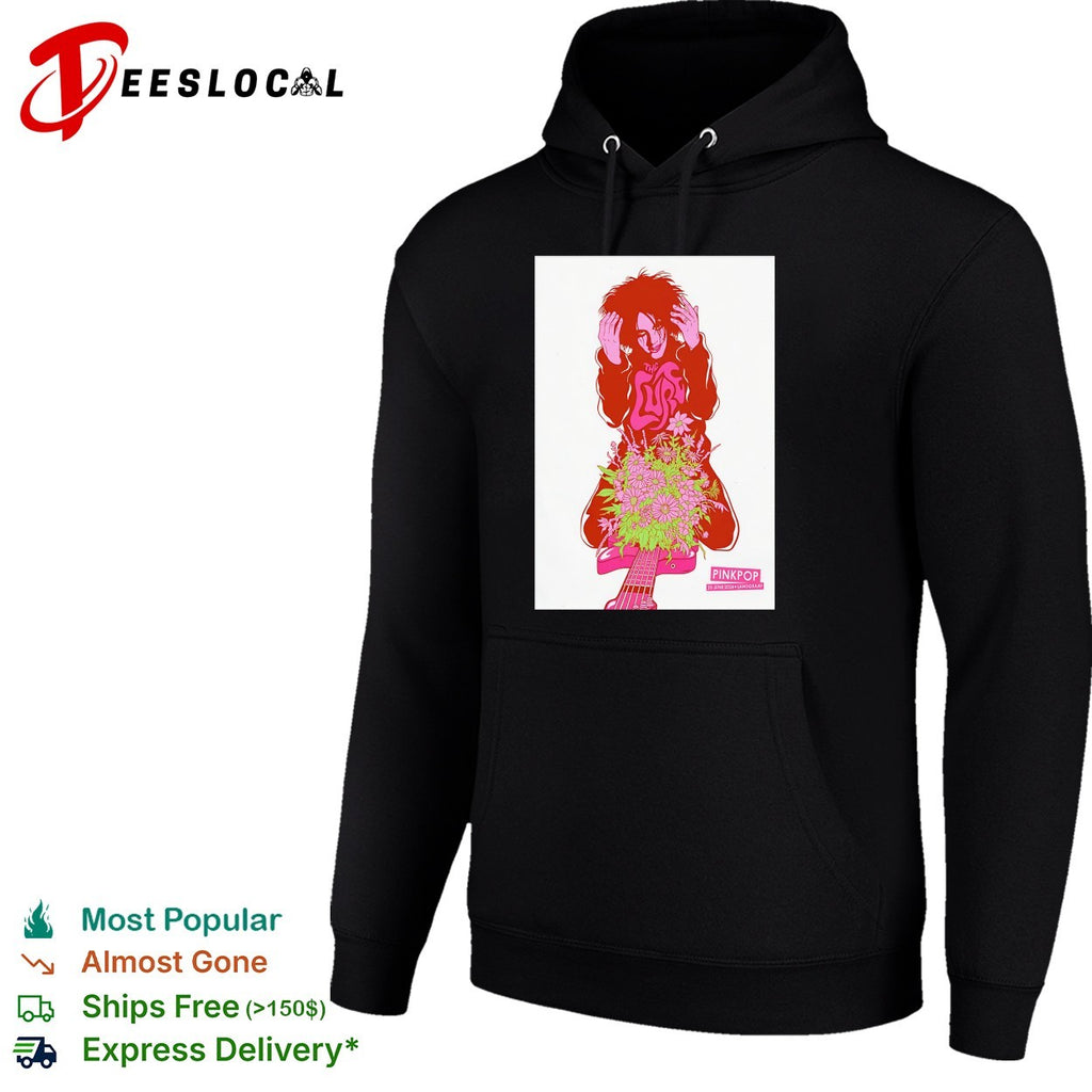 The Cure Pinkpop 2026 Landgraaf poster shirt
