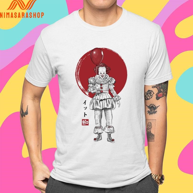 The Dancing Clown Sumi-e Shirts
