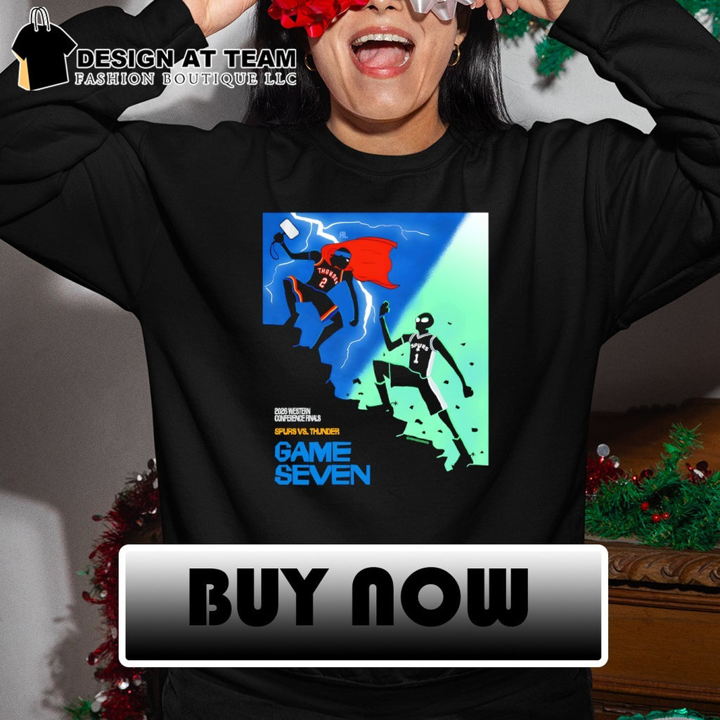 The Dark Knight Returns SGA OKC Thunder vs Wembanyama San Antonio Spurs Game Seven 2026 shirt