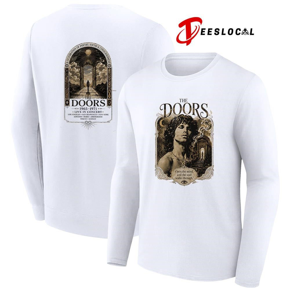 The Doors open the mind and the soul walks through shirt