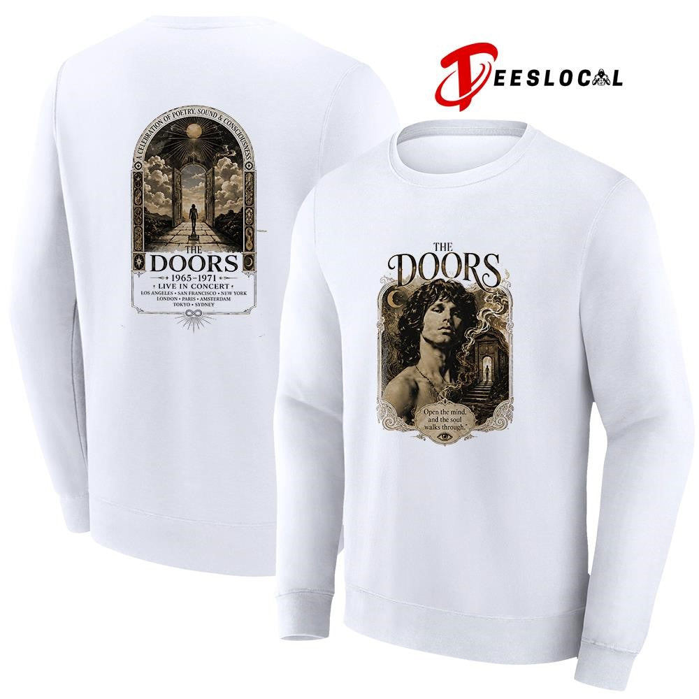 The Doors open the mind and the soul walks through shirt