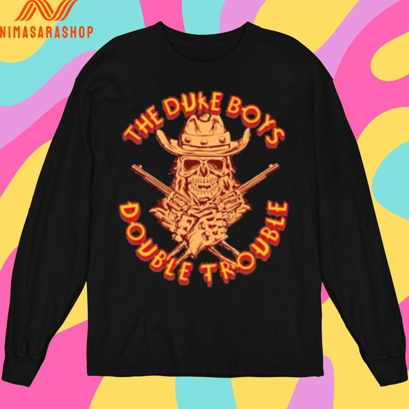 The Duke Boys Double Trouble Skull Shirts