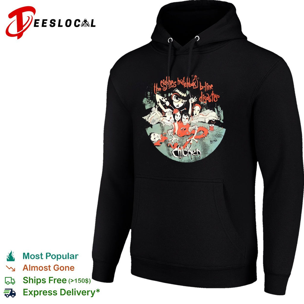 The Eighties Matchbox B-Line Disaster Chicken Band Logo Alternative Rock Shirt