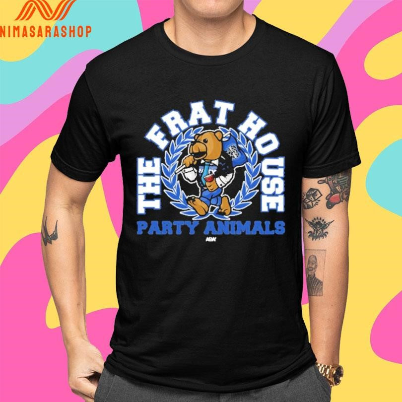 The Frat House Party Animals Shirts