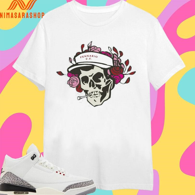 The Golfing Bertha Fennario Cc Skull Shirts