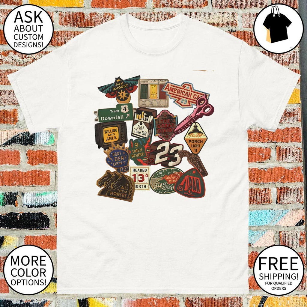 The Great Divide Vintage Patch Collage Noah Concer shirt