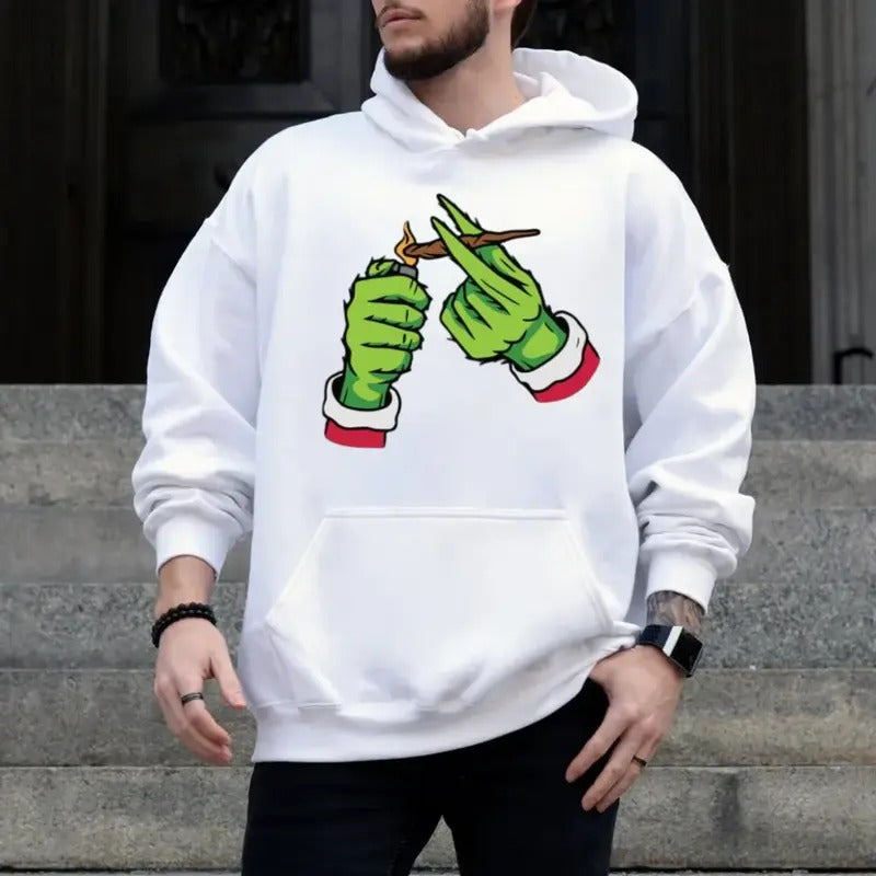 Green Guy Movie Character Lighting Season Long Sleeve T-Shirts, Hoodie, Sweatshirt