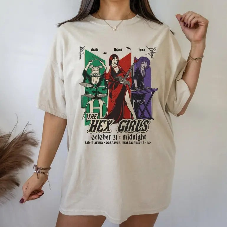 The Hex Girls Inspired Tee, The Hex Girls Rock Band Music T-Shirt, shirt summer see tee, shirt best seling Hoodie Sweatshirt