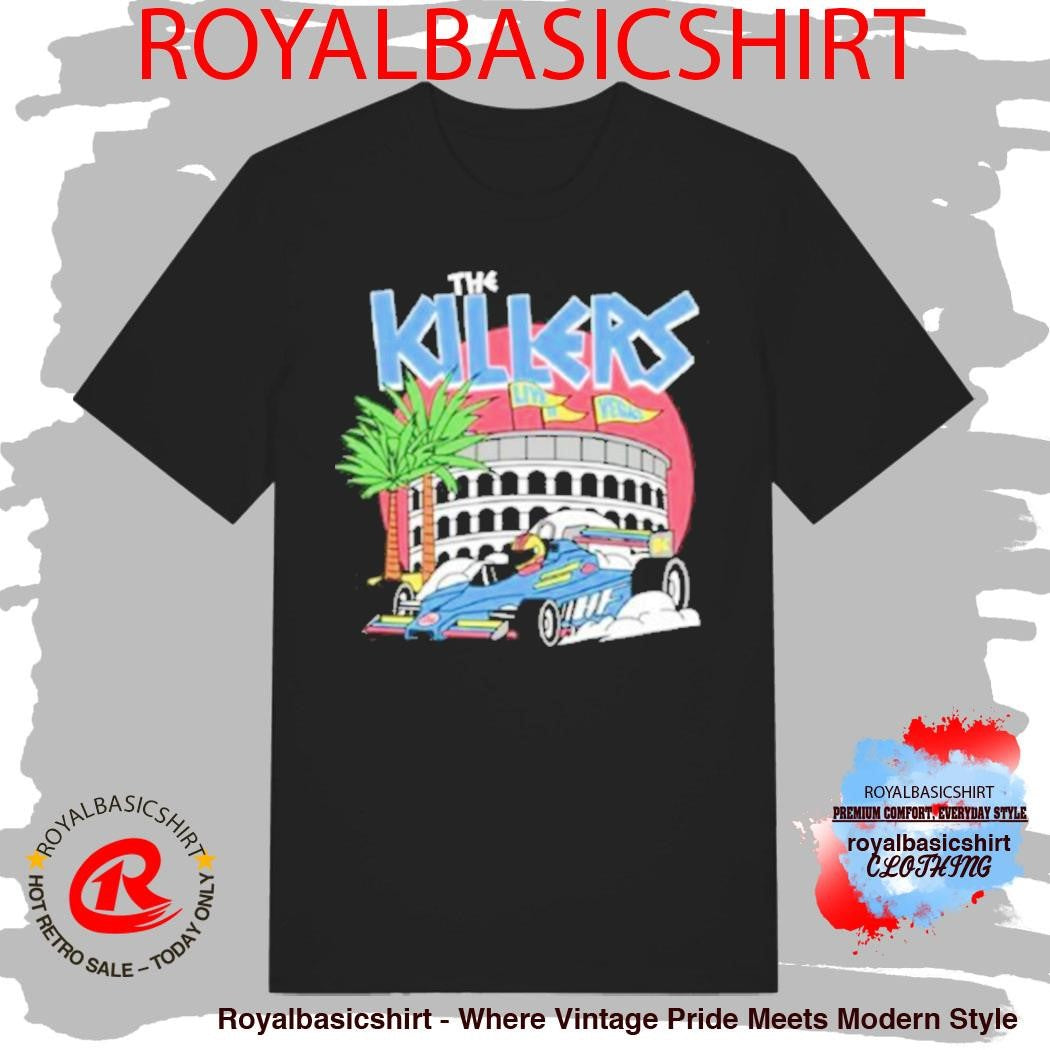 The Killers Hot Fuss Race Car T-Shirt