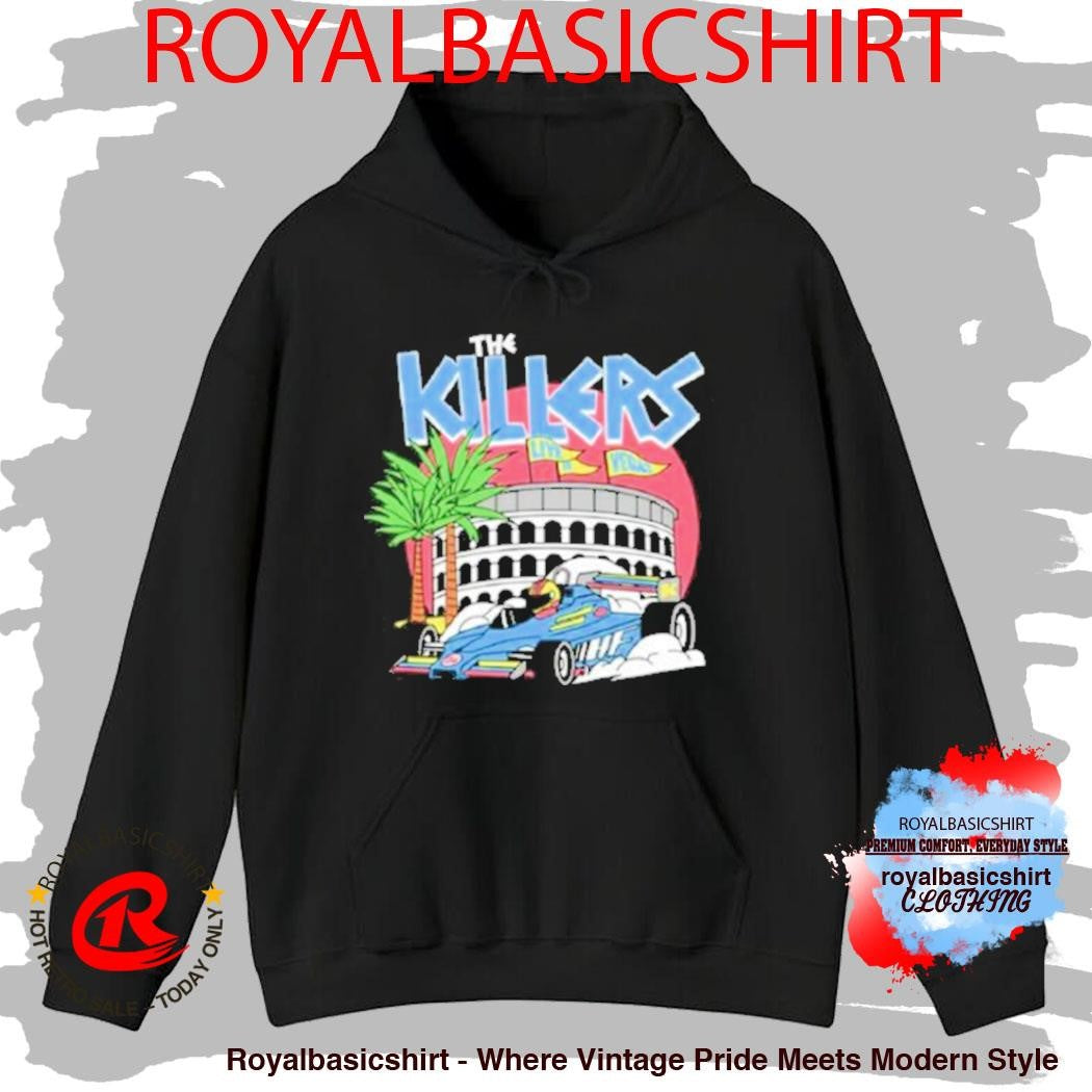 The Killers Hot Fuss Race Car T-Shirt