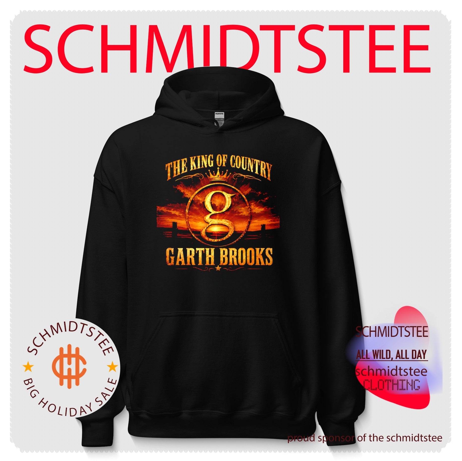 The King of Country Garth Brooks shirt