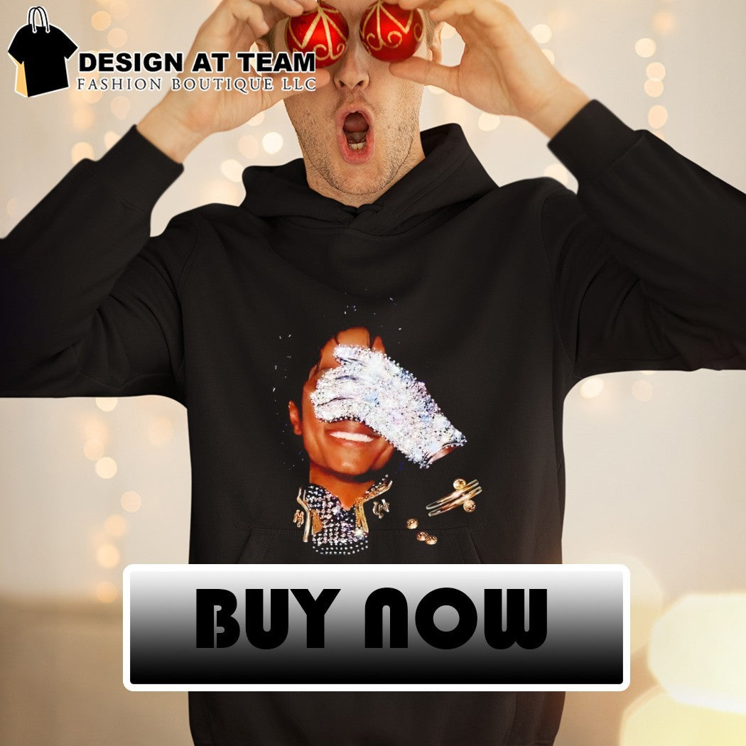 The King of Pop MJ Jackson Drake Diamond glove shirt